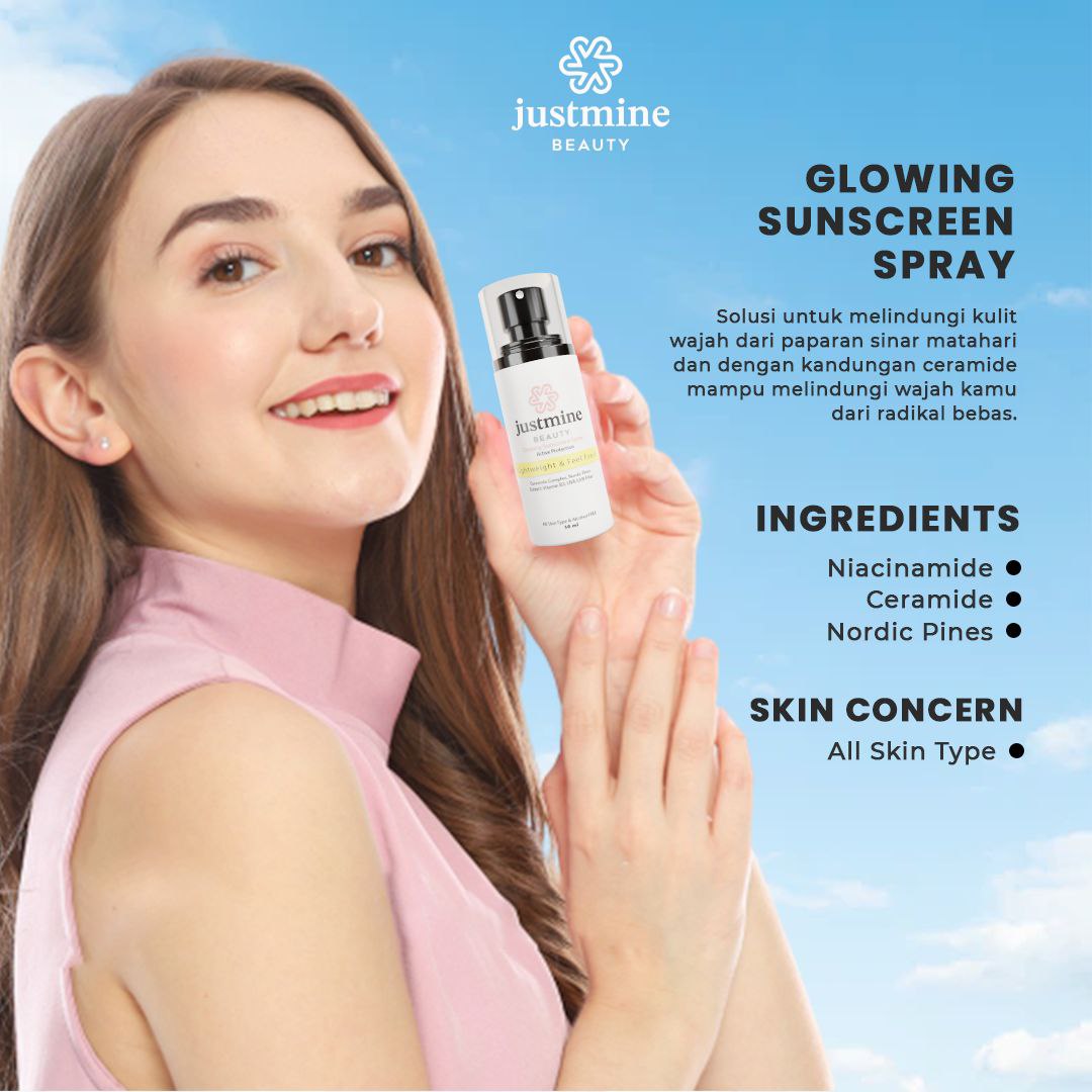 Glowing Sunscreen Spray