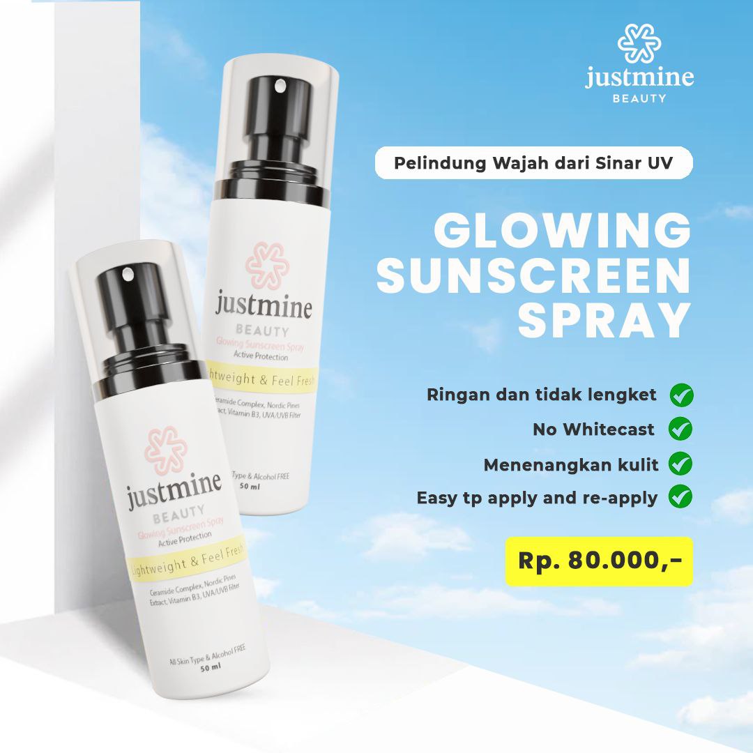 Glowing Sunscreen Spray